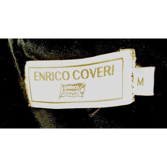 Vintage Enrico Coveri Womens Blue Italian Ski Winter Coat Jacket Size Medium - Picture 12 of 12